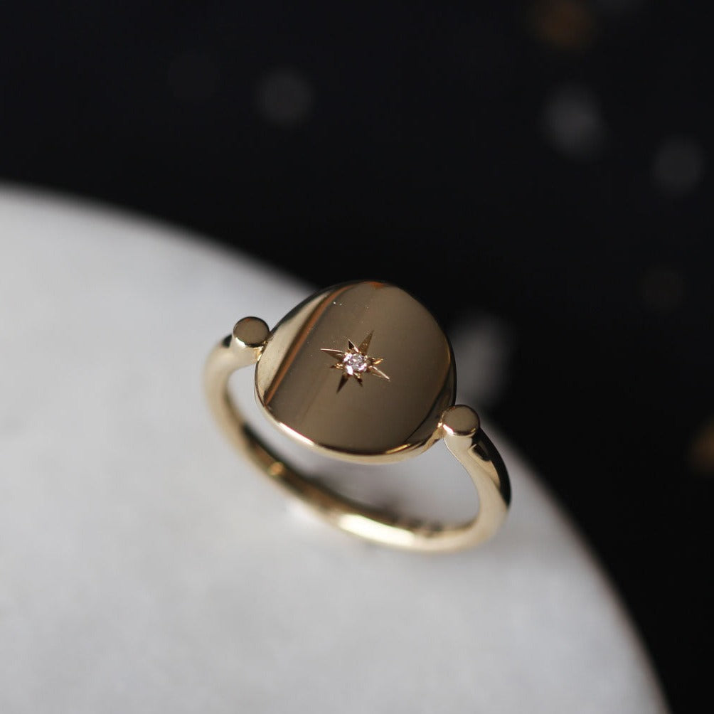 Starry ring on sale