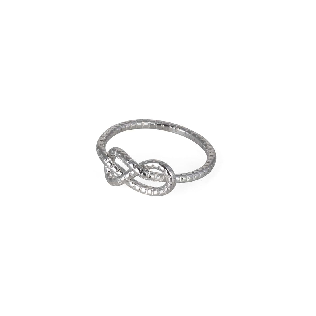 Cara Tonkin at E.C.One London  Serpentine Infinity Knot Ring