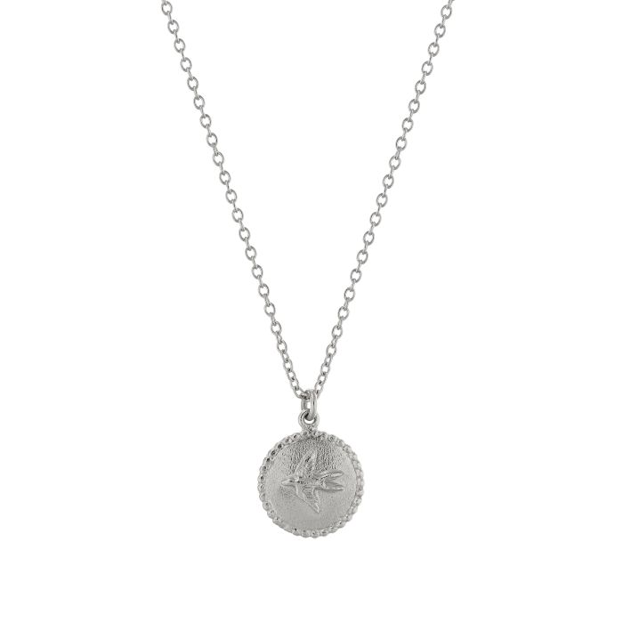 Alex Monroe at E.C. One London Small Ex-voto Swallow Necklace Silver