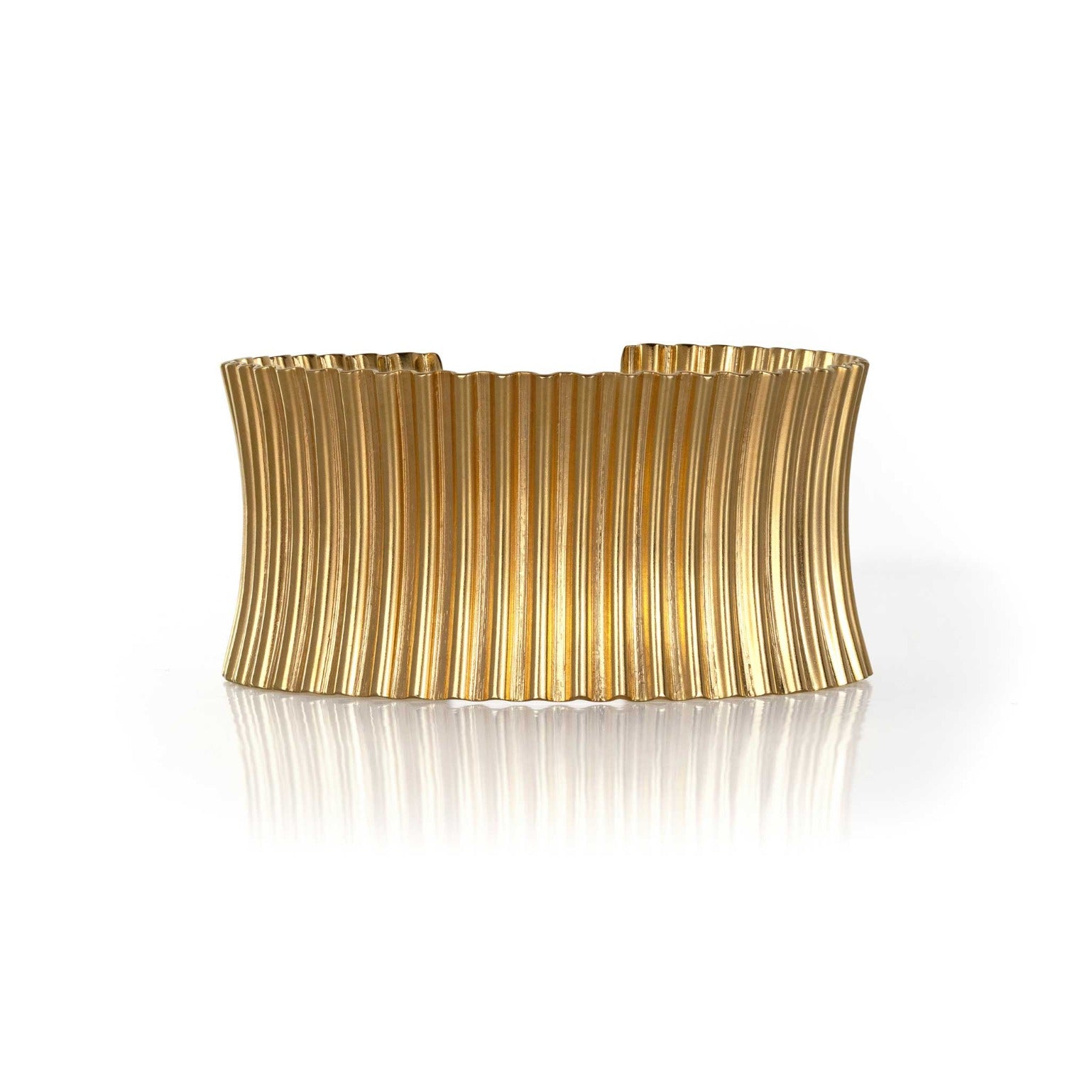 Cara Tonkin Pharaohs Cuff gold plated silver at ethical jewellers E.C. One London