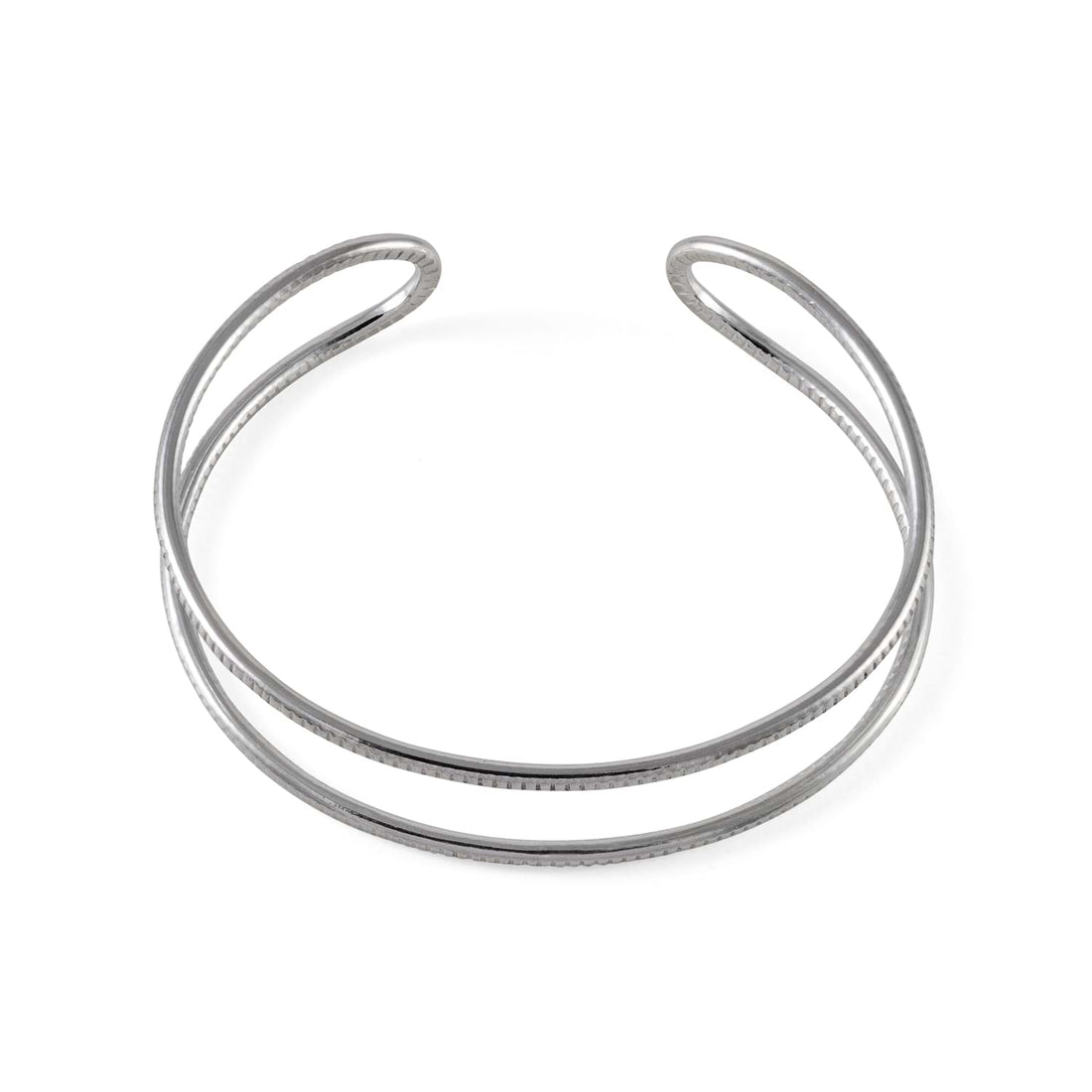 Serpentine Cuff Silver