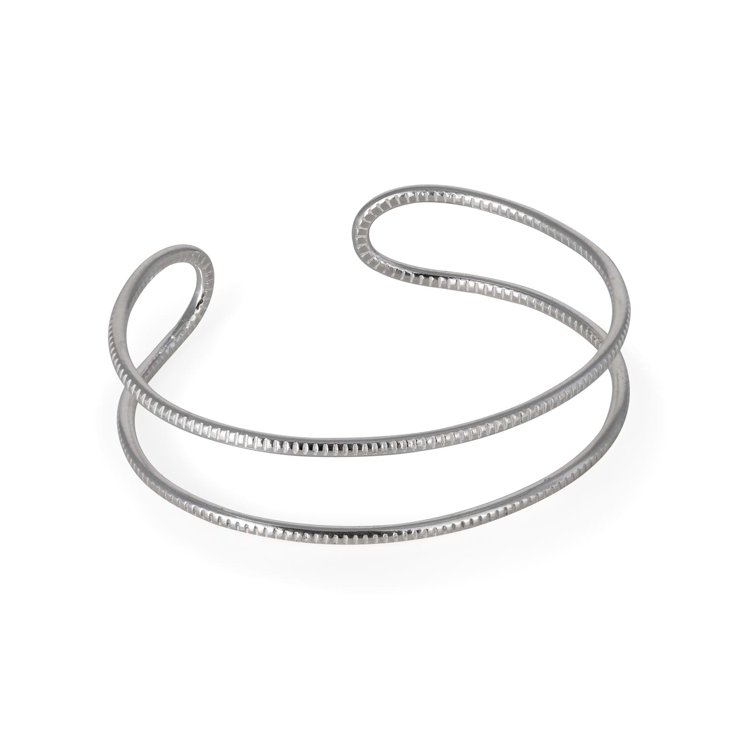 Serpentine Cuff Silver