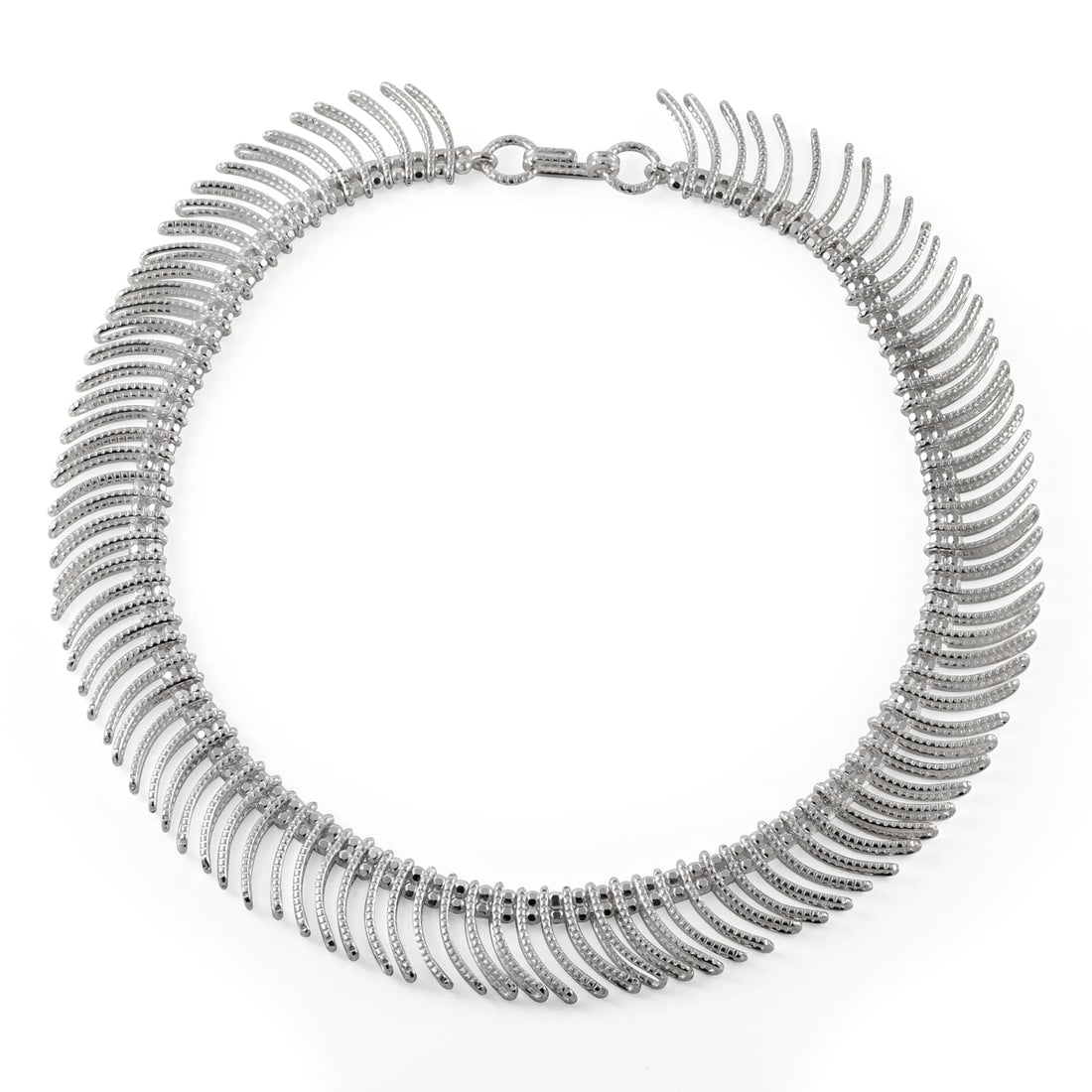 Cara Tonkin at ethical jewellery E.C.One London Serpentine Vertebrae Collar Silver