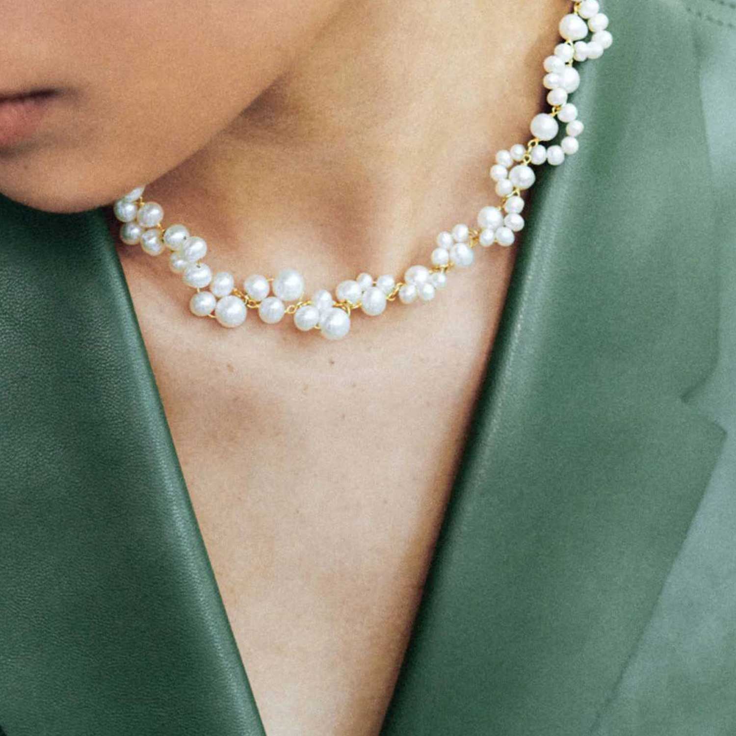 CompletedWorks at ethical jeweller E.C.One London TIDE Pearl Necklace