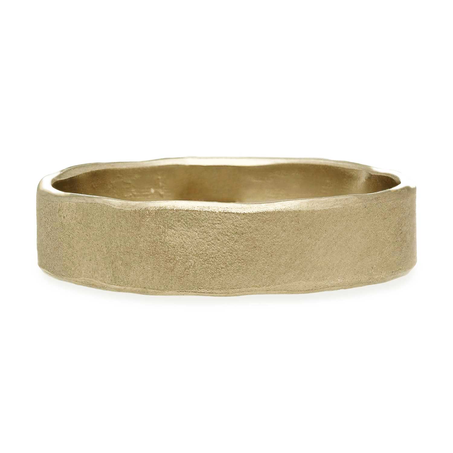 Hannah Bedford at EC One Wave Ring 9ct Yellow Gold 5mm