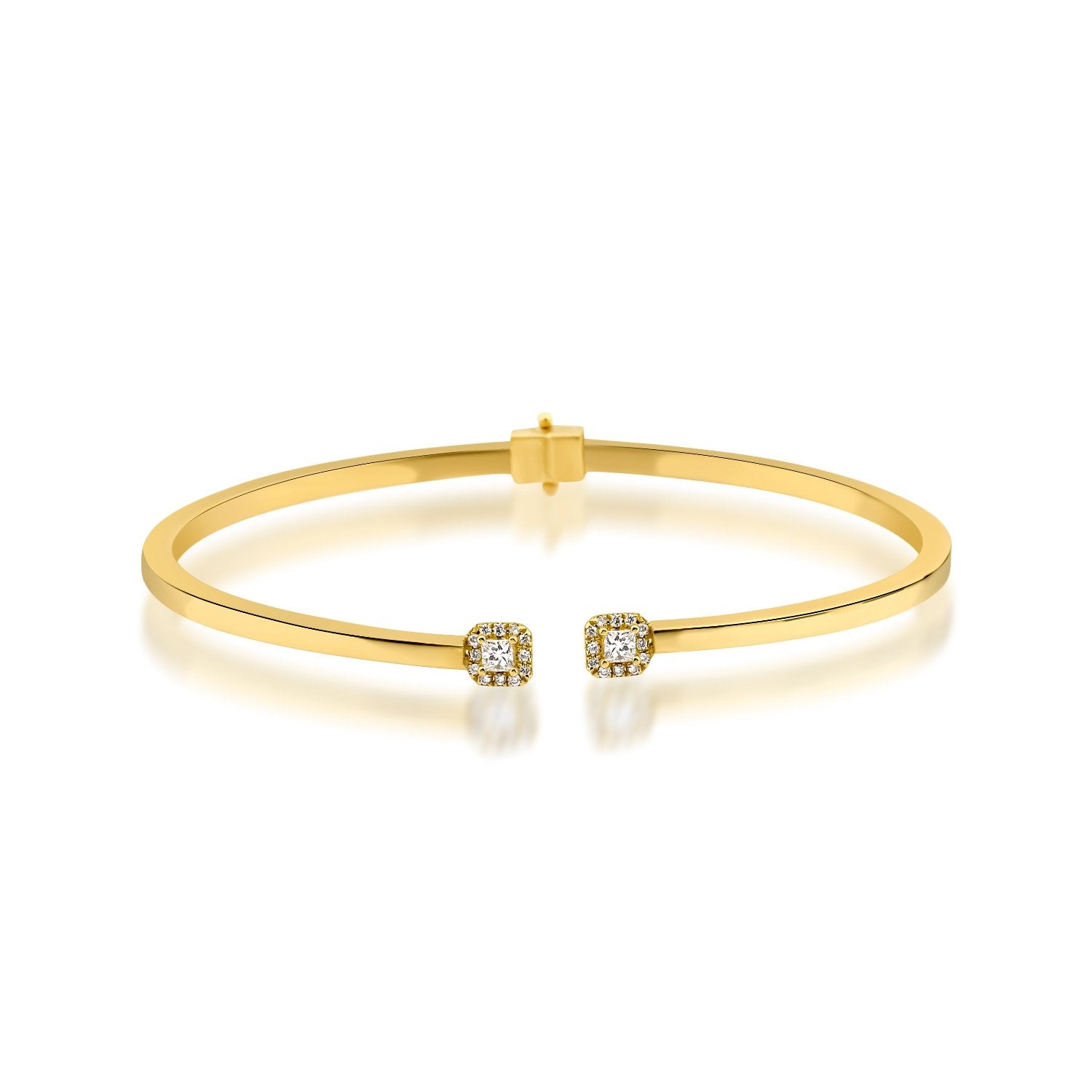 Nilufer fine jewellery at E.C.One London FORTUNA Gold Bracelet with Diamonds