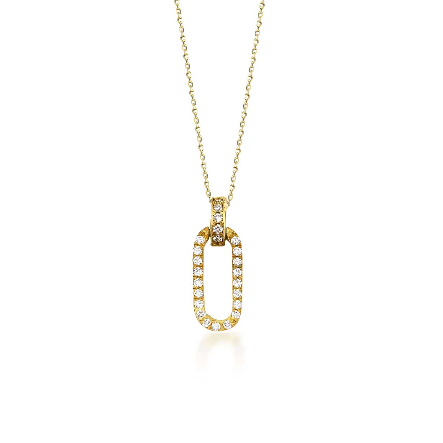 Nilufer Fine Jewellery at E.C.One London LINK Gold and Diamond Necklace