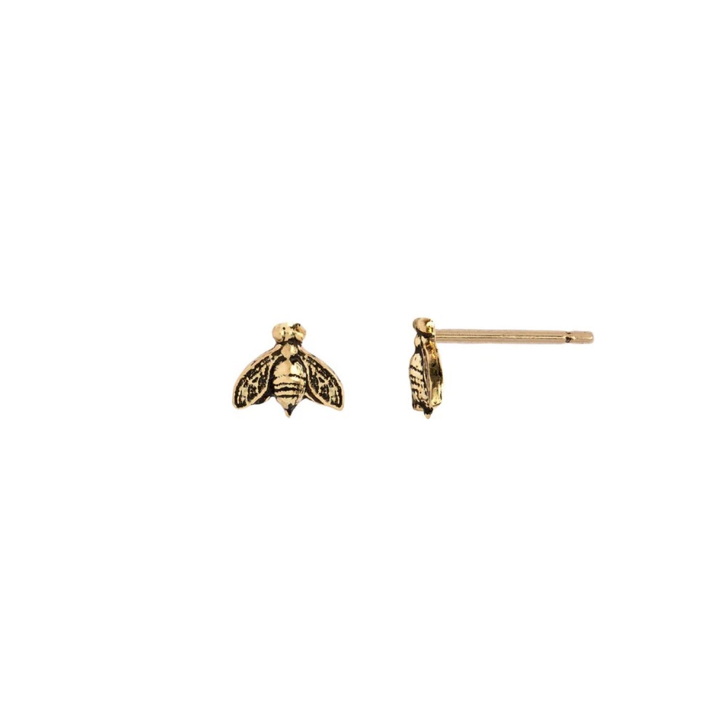 Pyrrha at E.C.One London Bee Studs 14ct Gold