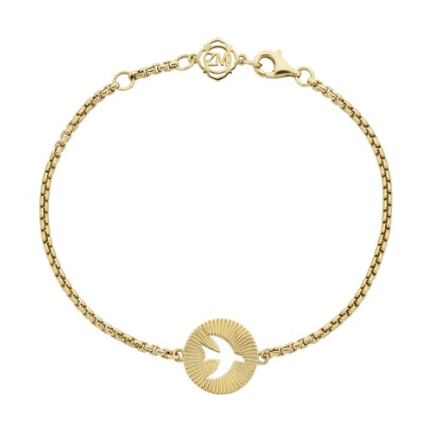 Zoe and Morgan at E.C.One London MOONBIRD Bracelet Gold Plated