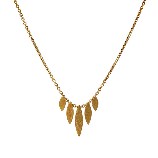 Icarus Graduated Necklace Gold Plated