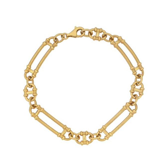 Zoe and Morgan Prana gold plated Bracelet at EC One London