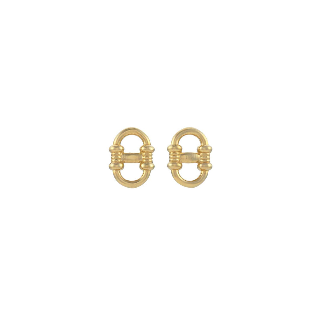 Zoe and Morgan Sky  gold plated Studs at EC One London